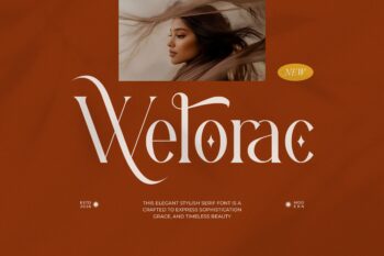 Welorac || Modern Classy Serif Font