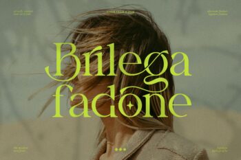 Brilega Fadone || Modern Classy Serif Font