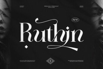 Ruthin || Modern Classy Serif Font