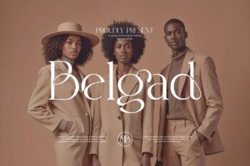 Belgad || Modern Classy Serif Font