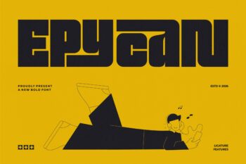 Epycan || Bold Display Font
