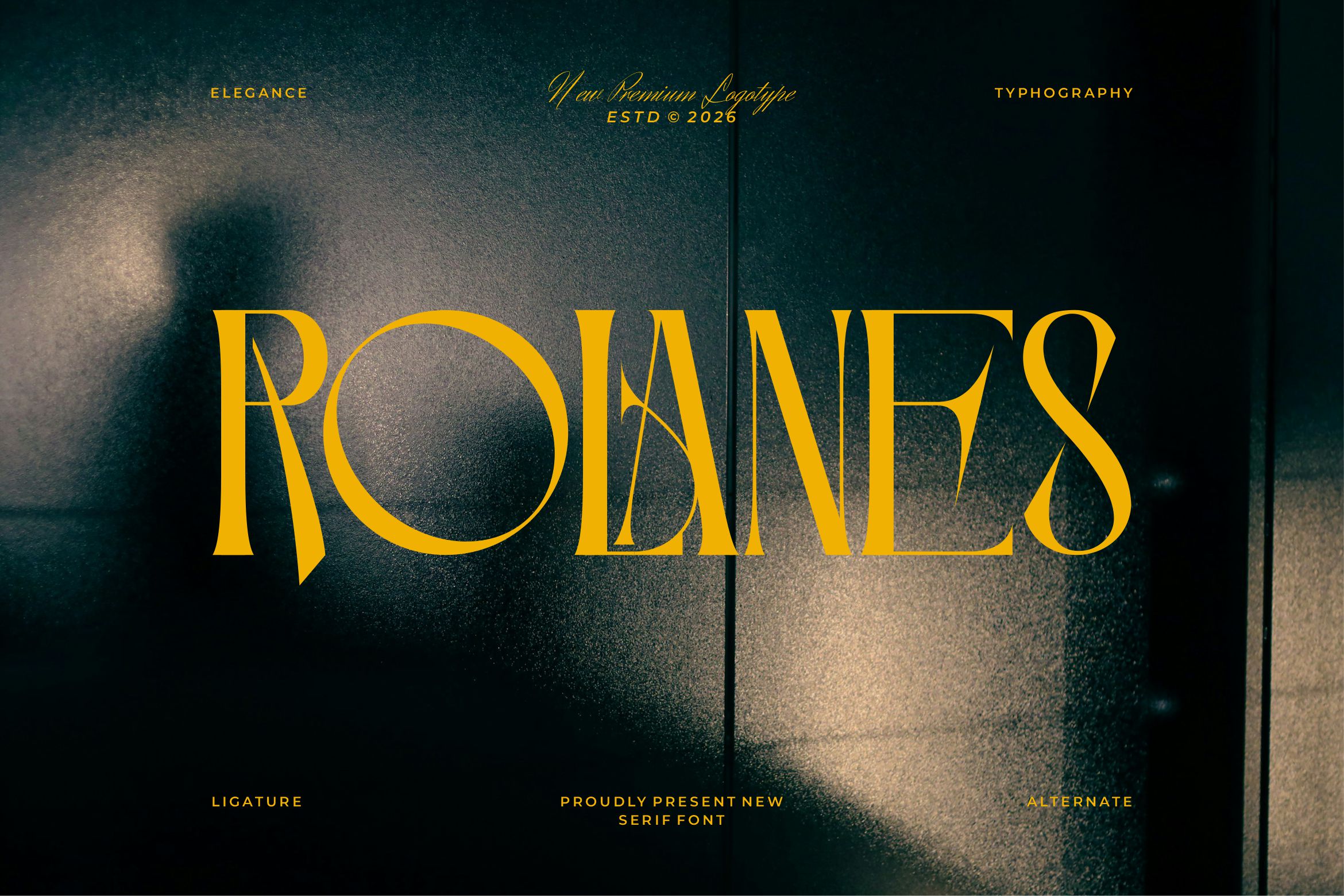 Rolanes || Elegant Serif Font