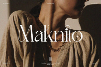 Maknito || Luxurious Serif Font